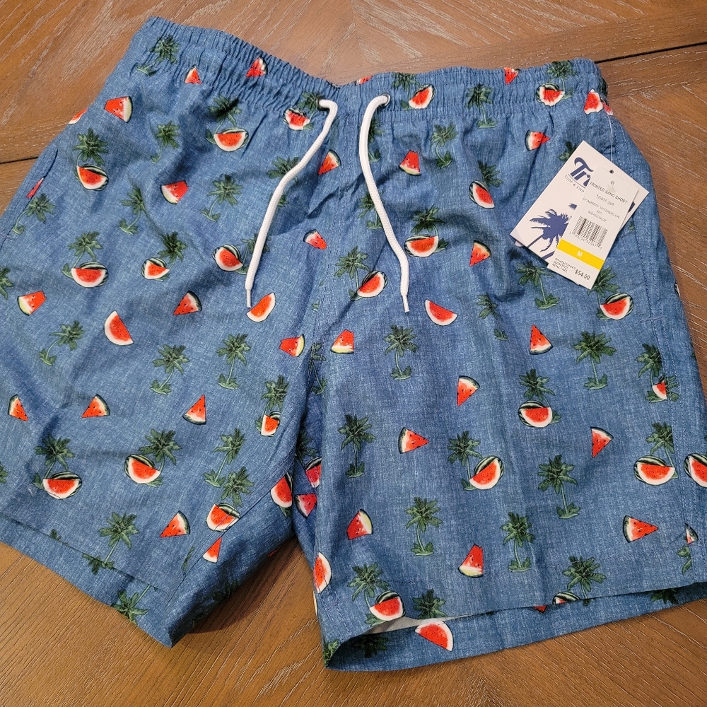 NWT Trunks Surf & Swim Co. Swim Shorts